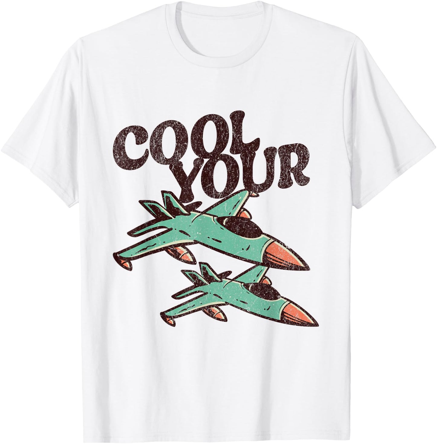 Cool Your Jets T-Shirt - T-Shirt | White