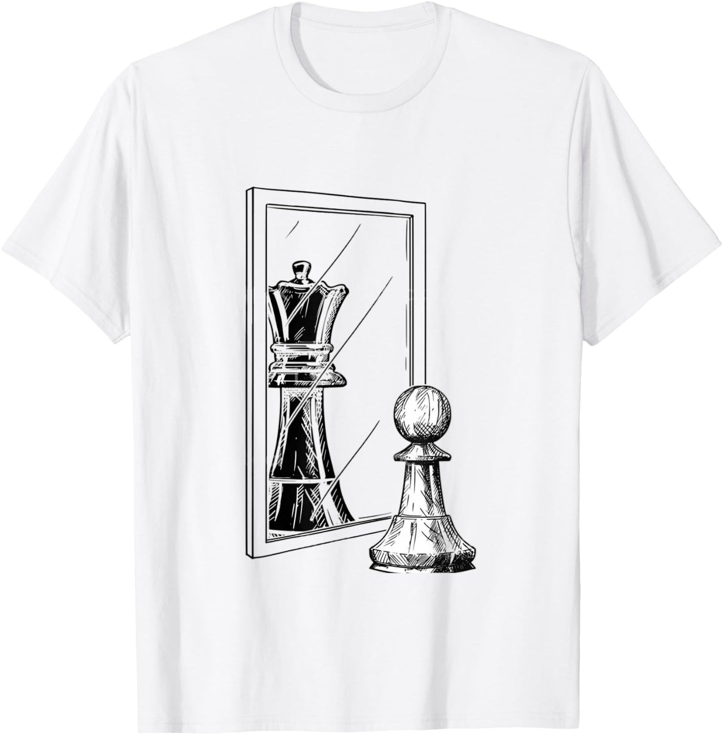 Kinder Schach, Männer Schach, Frauen Schach, Schachbrett Mädchen T-Shirt - T-Shirt | White