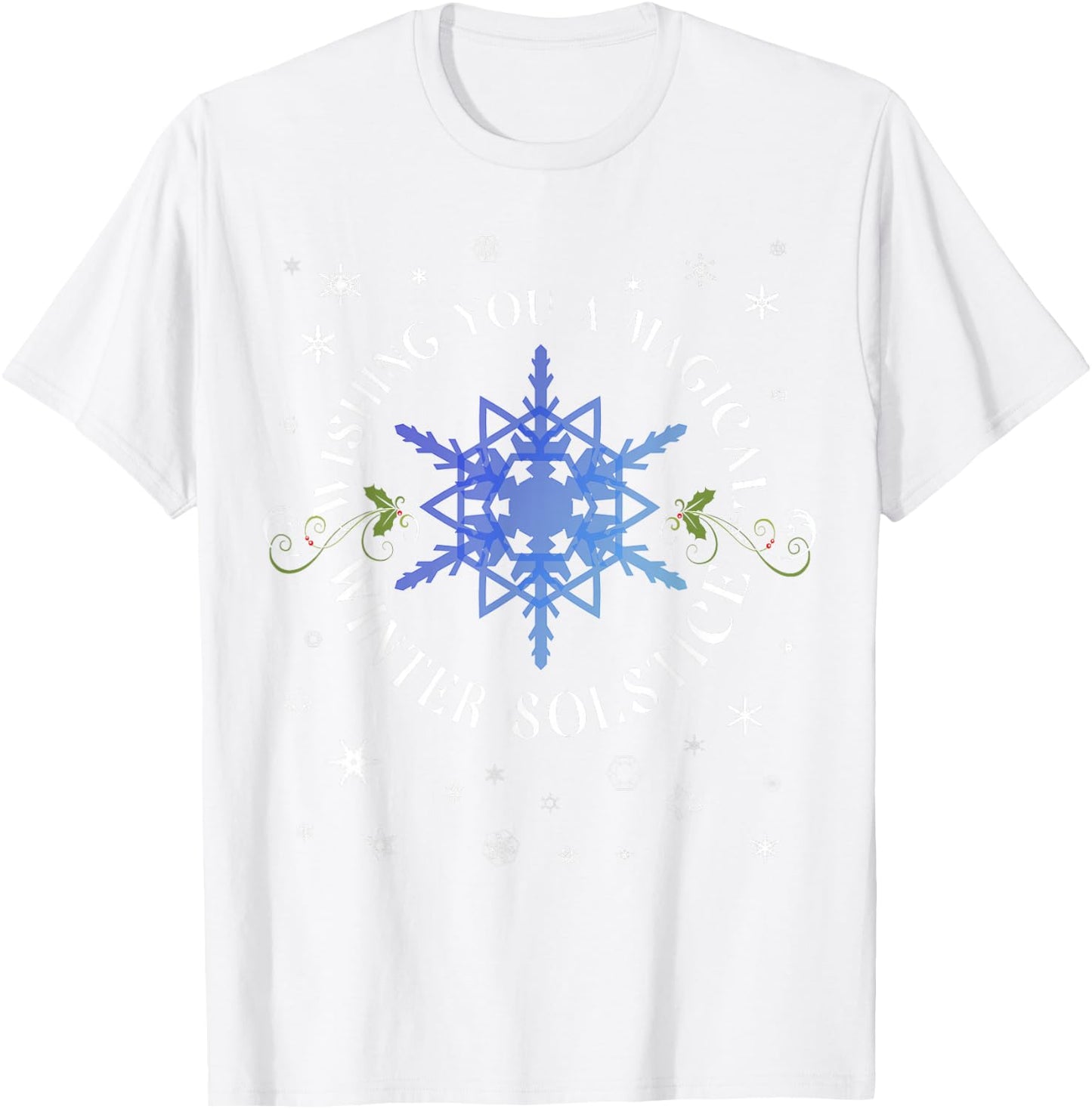 I wish you a magical winter solstice T-Shirt - T-Shirt | White