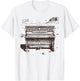 Vintage Western Piano Player - Piano Shirt - Piano T-Shirt - T-Shirt | White
