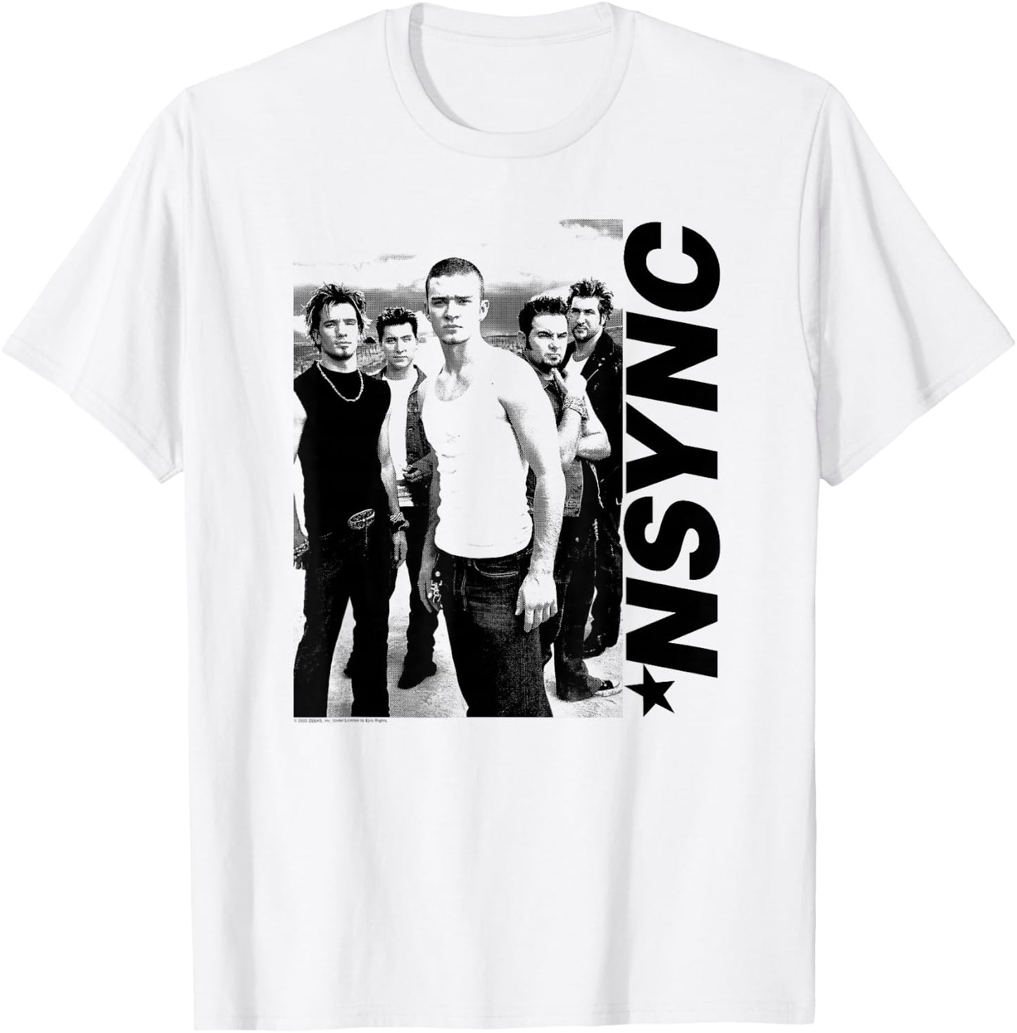 Offizielles NSYNC-Versprechen T-Shirt - T-Shirt | White