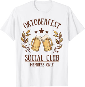 Oktoberfest Squad Bavarian Festival Munich Beer Men Women T-Shirt - T-Shirt | White