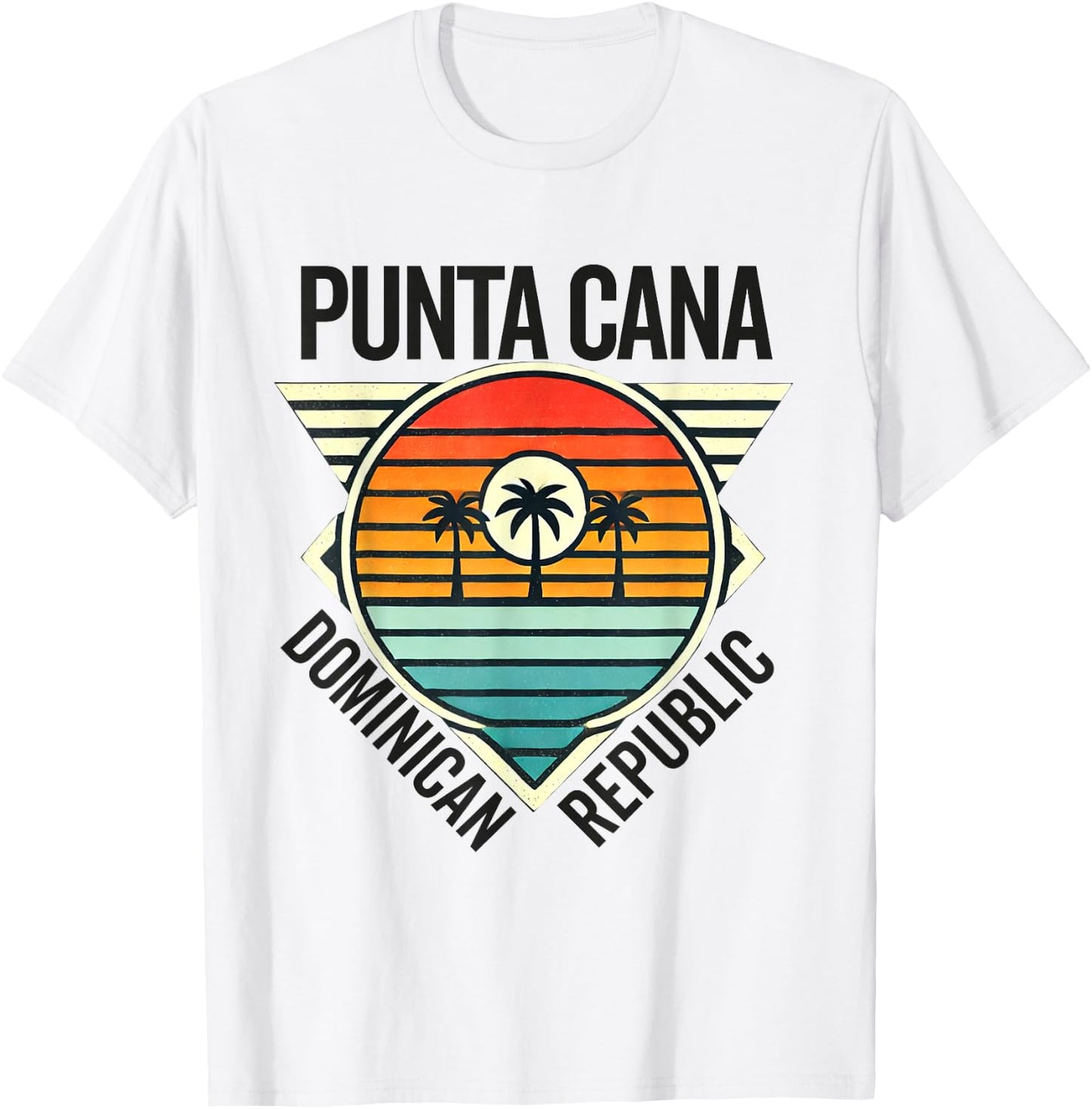 Punta Cana Dominican Republic RD Souvenir Vacation Travel T-Shirt - T-Shirt | White