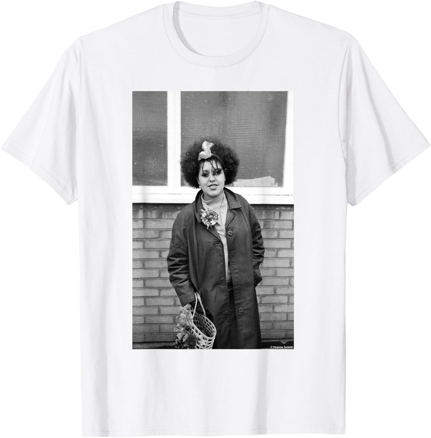 Poly Styrene Of Punk Band X-Ray Specs By Virginia Turbett T-Shirt - T-Shirt | White