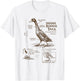 Indian Runner Duck Lover Detailed Anatomy Wildlife Animal T-Shirt - T-Shirt | White