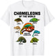 Chameleon Shirt Chameleons of the World Educational Reptile T-Shirt - T-Shirt | White
