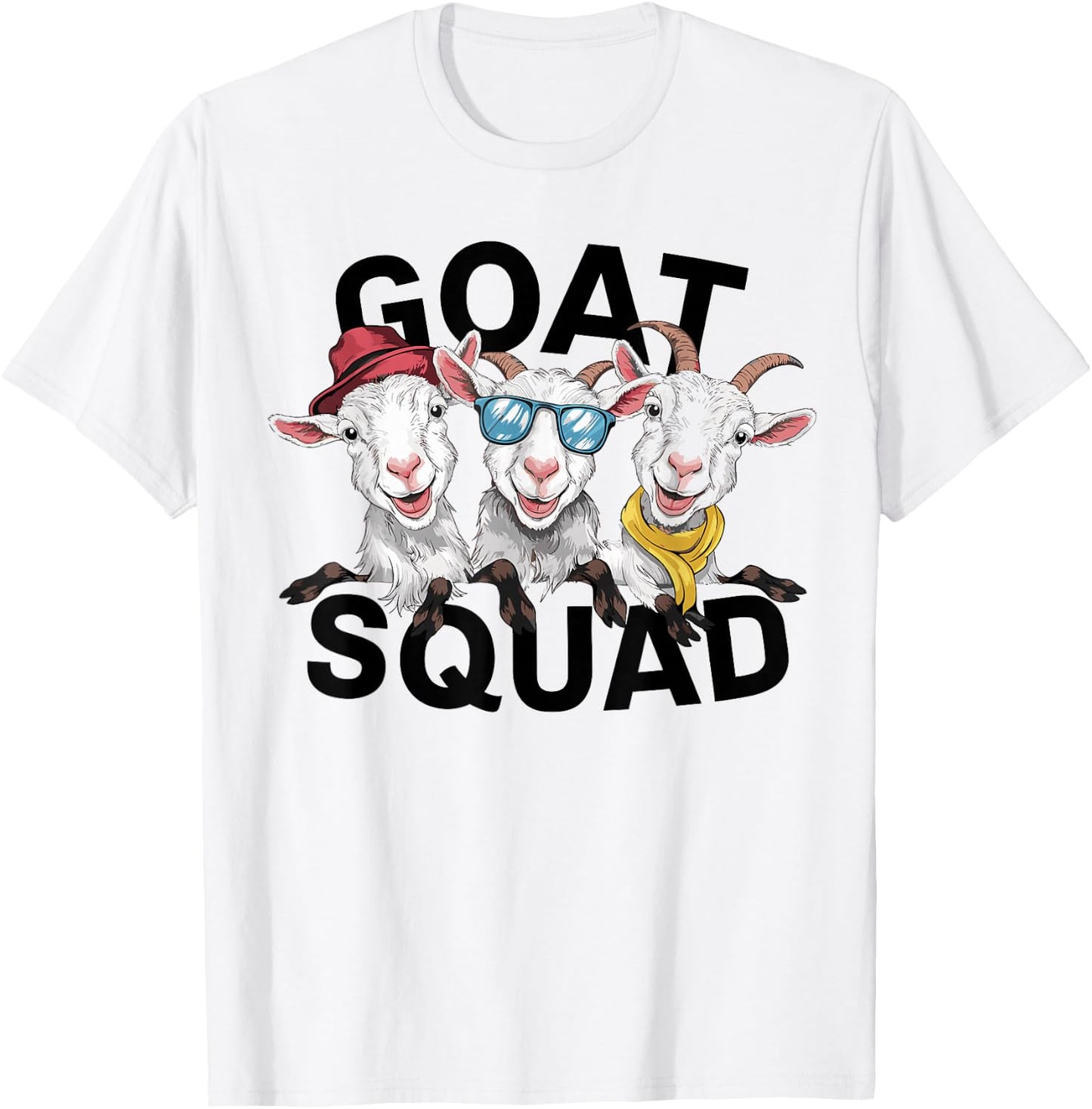 Goat Squad for Goat Lover Shirt | Kids Goat T-Shirt - T-Shirt | White