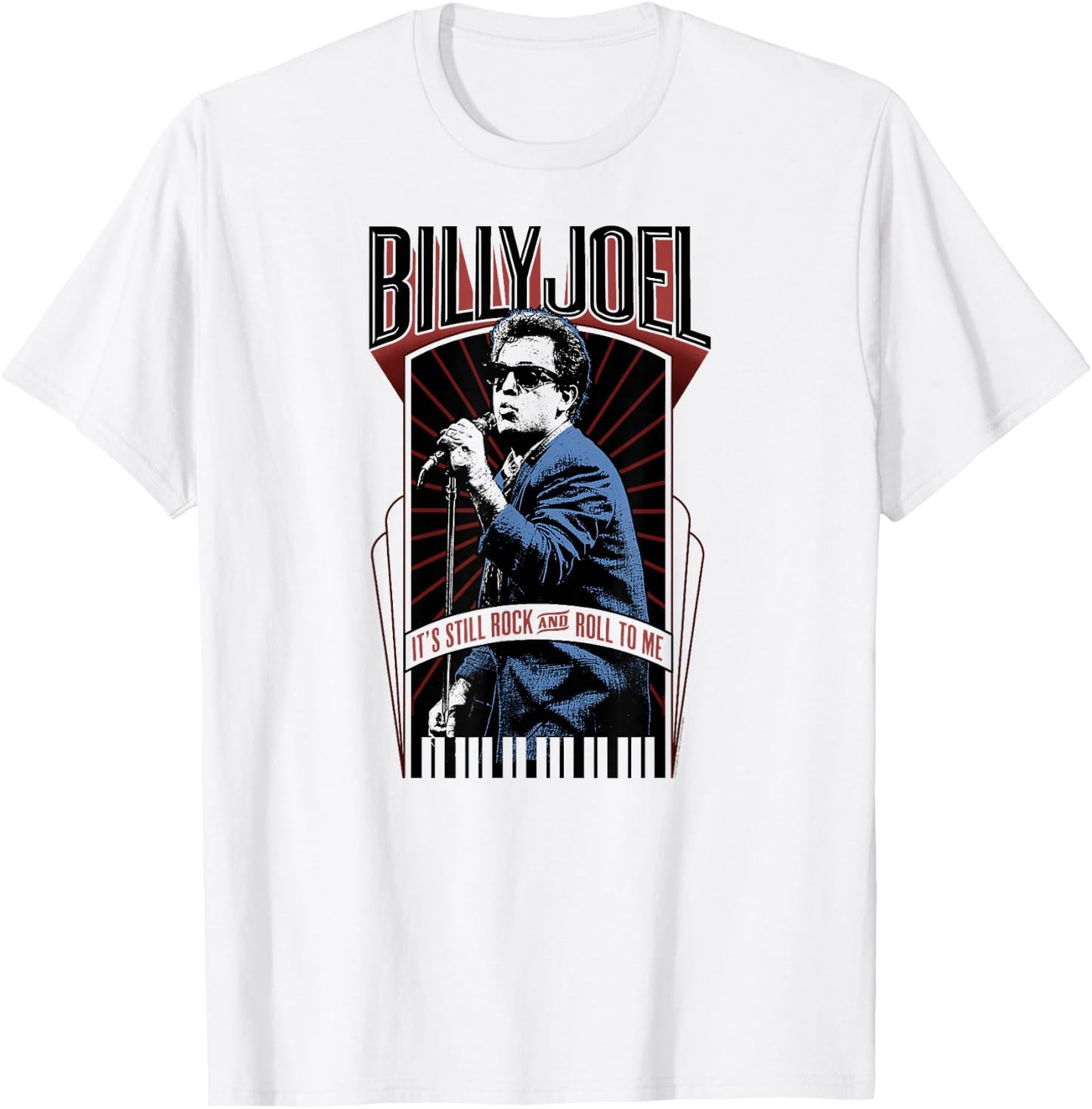 Billy Joel - It's Still Rock and Roll To Me T-Shirt - T-Shirt | White