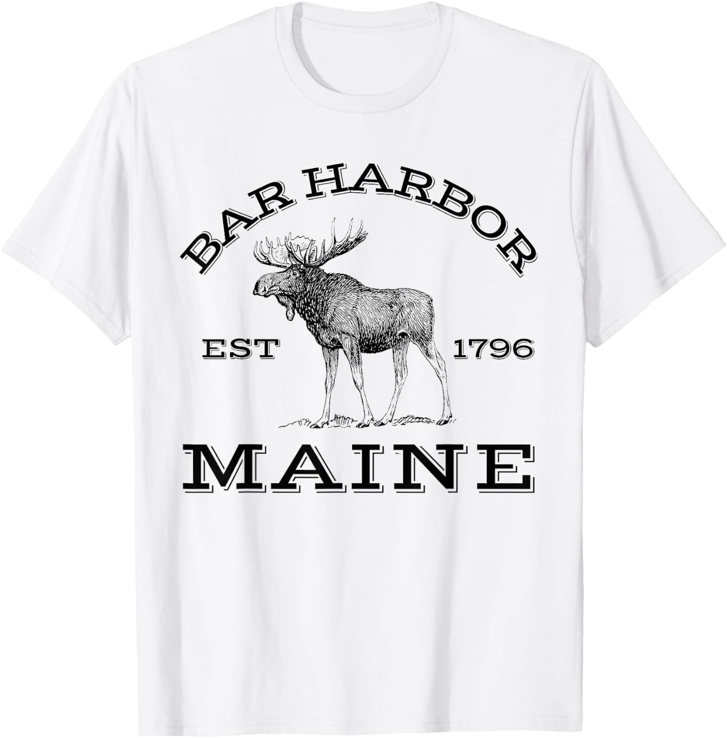 Bar Harbor T-Shirt - T-Shirt | White