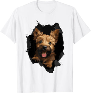 Norwich Terrier T-Shirt - T-Shirt | White