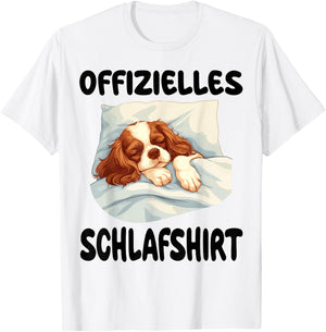 Lustiges Cavalier King Charles Spaniel Hund Offizielles T-Shirt - T-Shirt | White