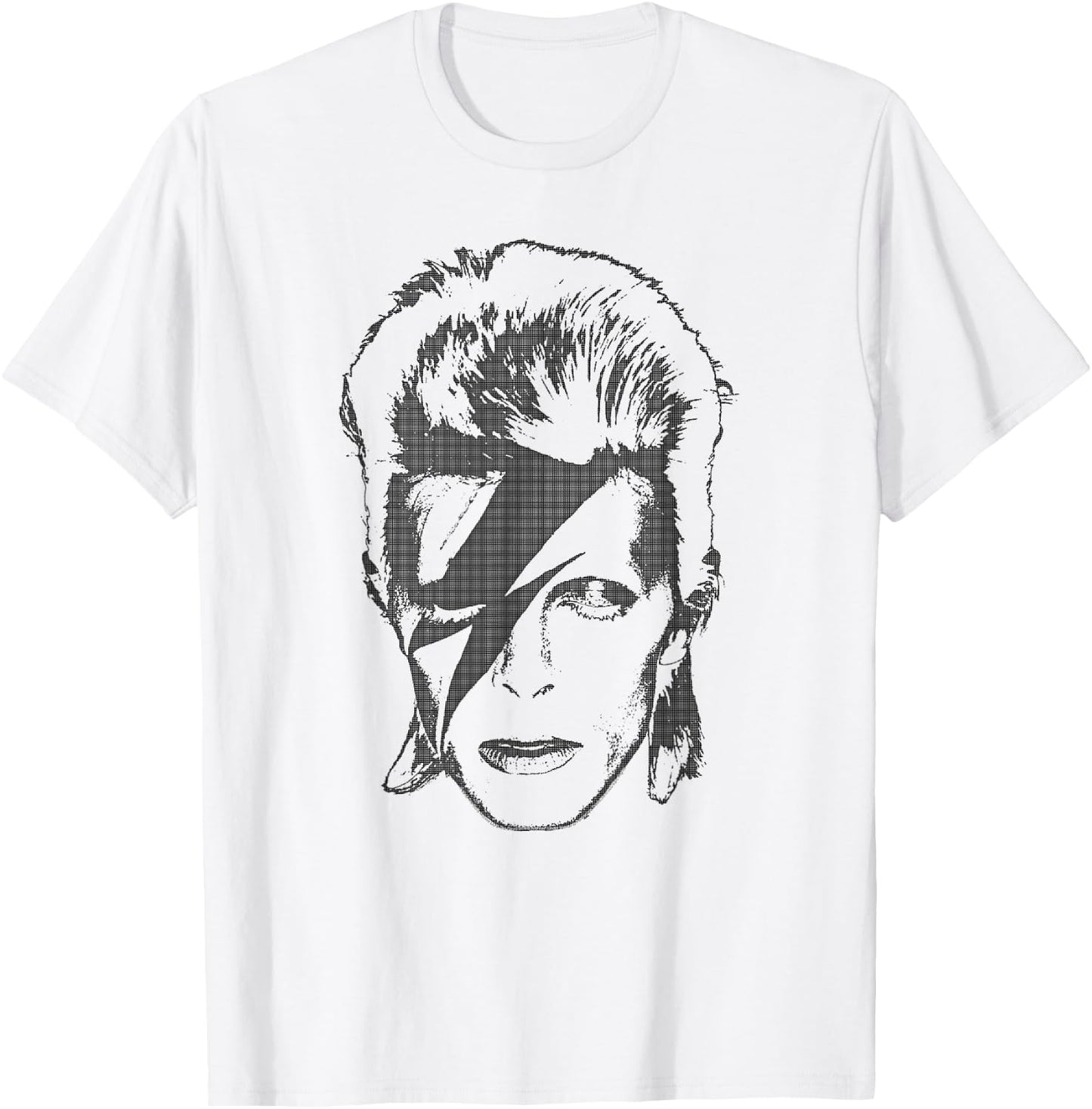 David Bowie - Lightning T-Shirt - T-Shirt | White