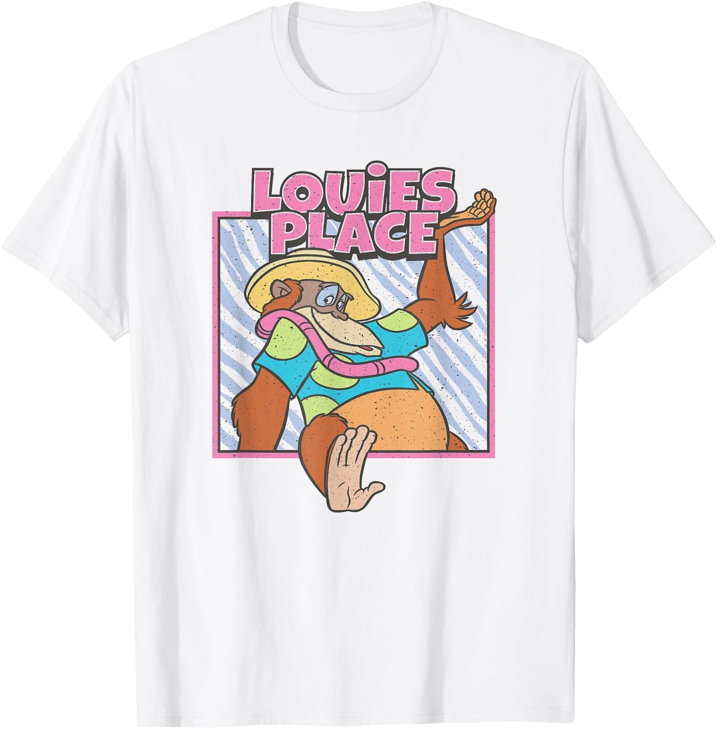 Disney The Jungle Book King Louie's Place Poster T-Shirt - T-Shirt | White