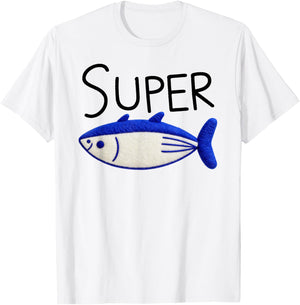 Super Tuna Funny T-Shirt - T-Shirt | White