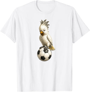Kakadu für Fans von süßen Maskottchen T-Shirt - T-Shirt | White