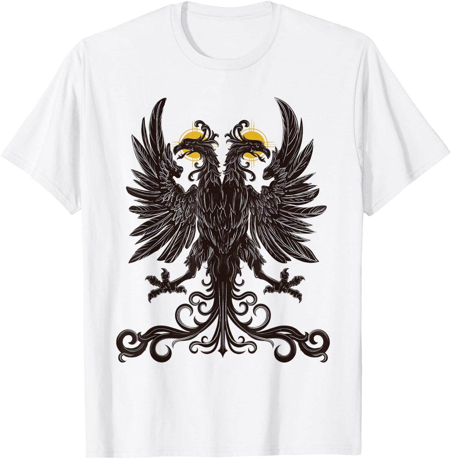 Holy Roman Empire double-headed eagle T-Shirt - T-Shirt | White
