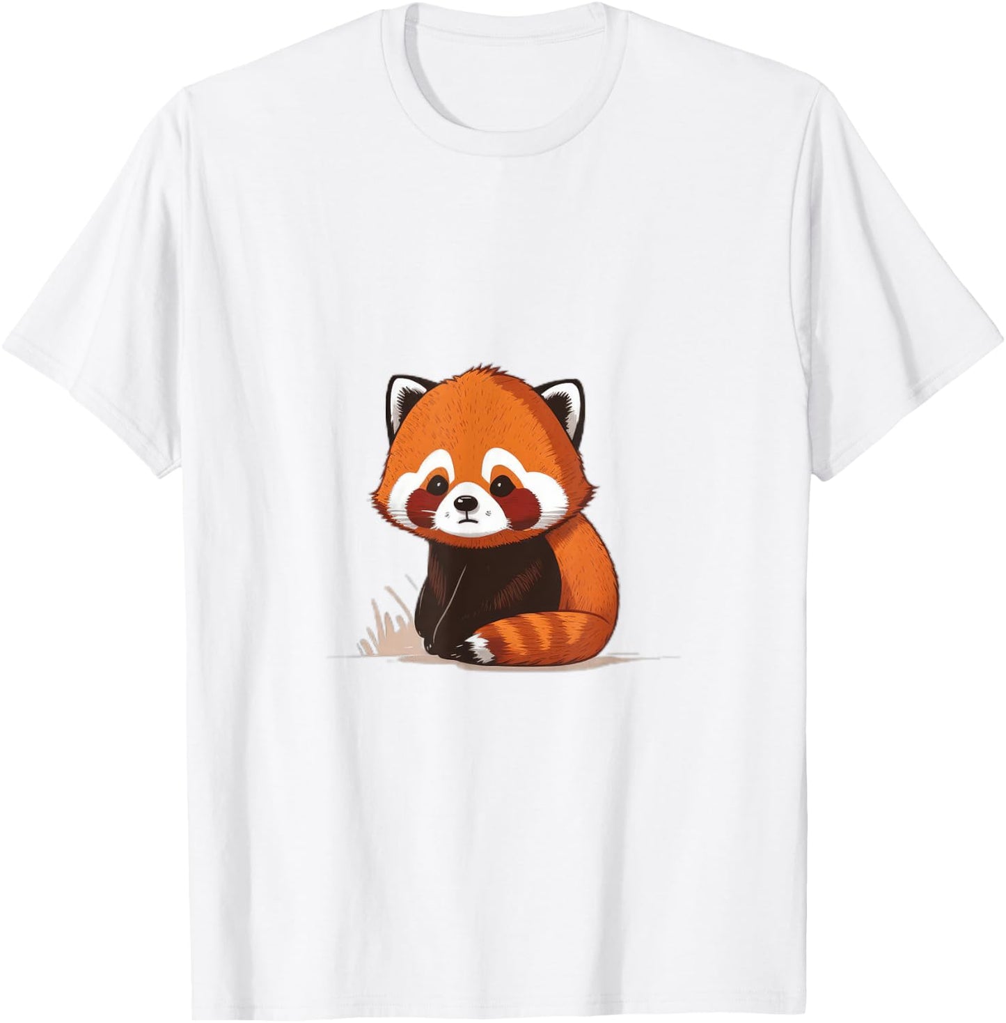 Cool Cute Funny Red Panda T-Shirt - T-Shirt | White