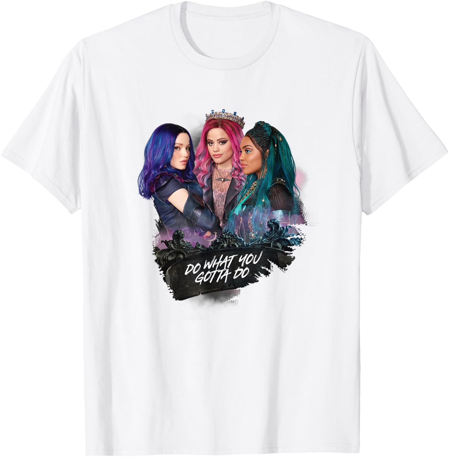 Disney Descendants 3 Times Uma Audrey Do What You Gotta Do T-Shirt - T-Shirt | White
