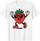 Cool Strawberry Design Fruit Strawberry Lover Men Women T-Shirt - T-Shirt | White