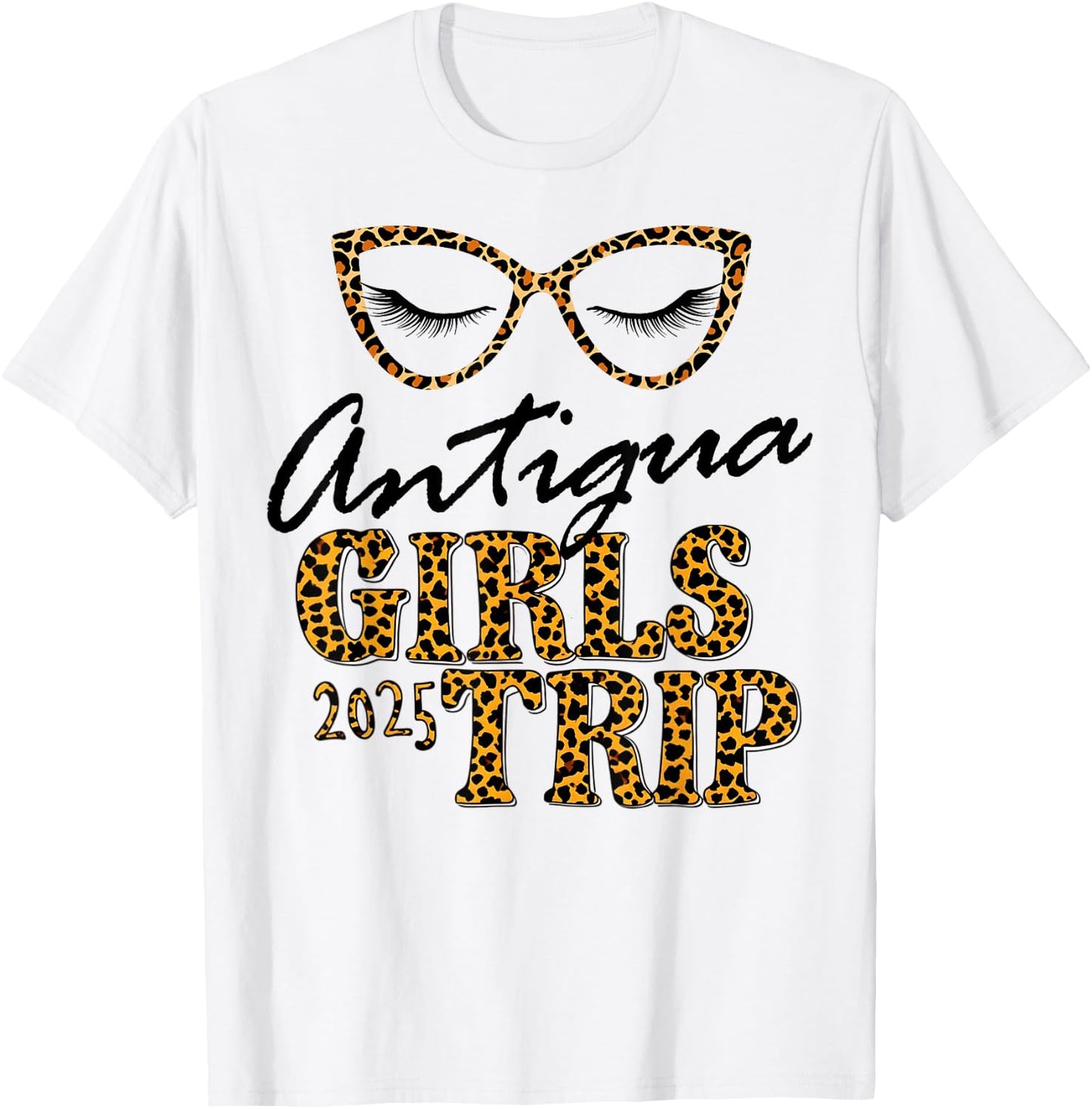 Girls Trip Antigua 2025 Shirt Weekend Birthday Squad T-Shirt - T-Shirt | White