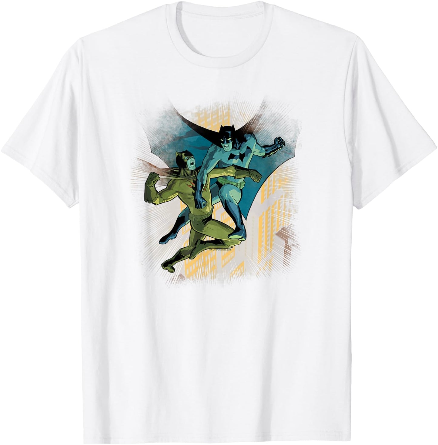 Batman vs. Catman T-Shirt - T-Shirt | White