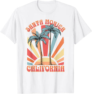 Santa Monica , white, S T-Shirt - T-Shirt | White