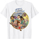 Nickelodeon Jimmy Neutron Friends in The Hallway T-Shirt - T-Shirt | White