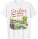 Get in Loser We’re Going to Learn About Lettuce Retro T-Shirt - T-Shirt | White
