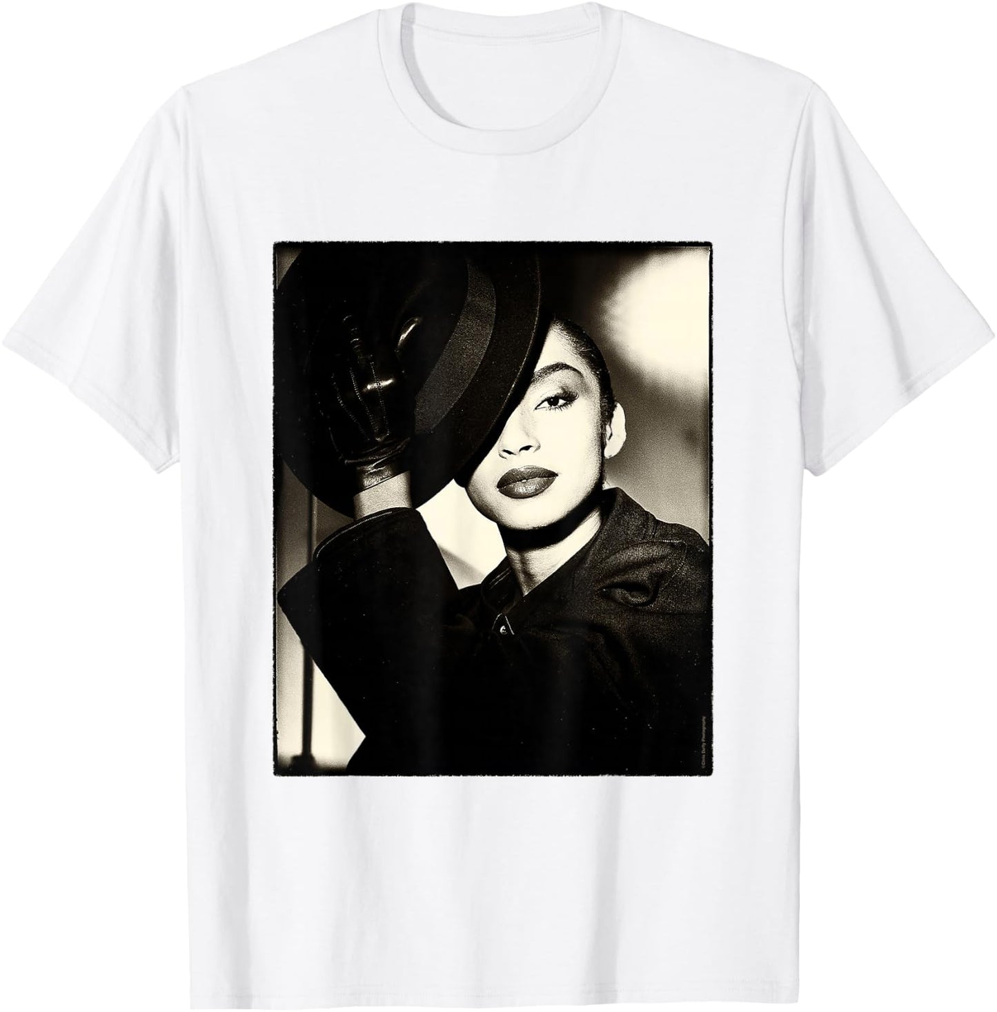 Photograph Chris Duffy Sade 1985 , grey, S T-Shirt - T-Shirt | White