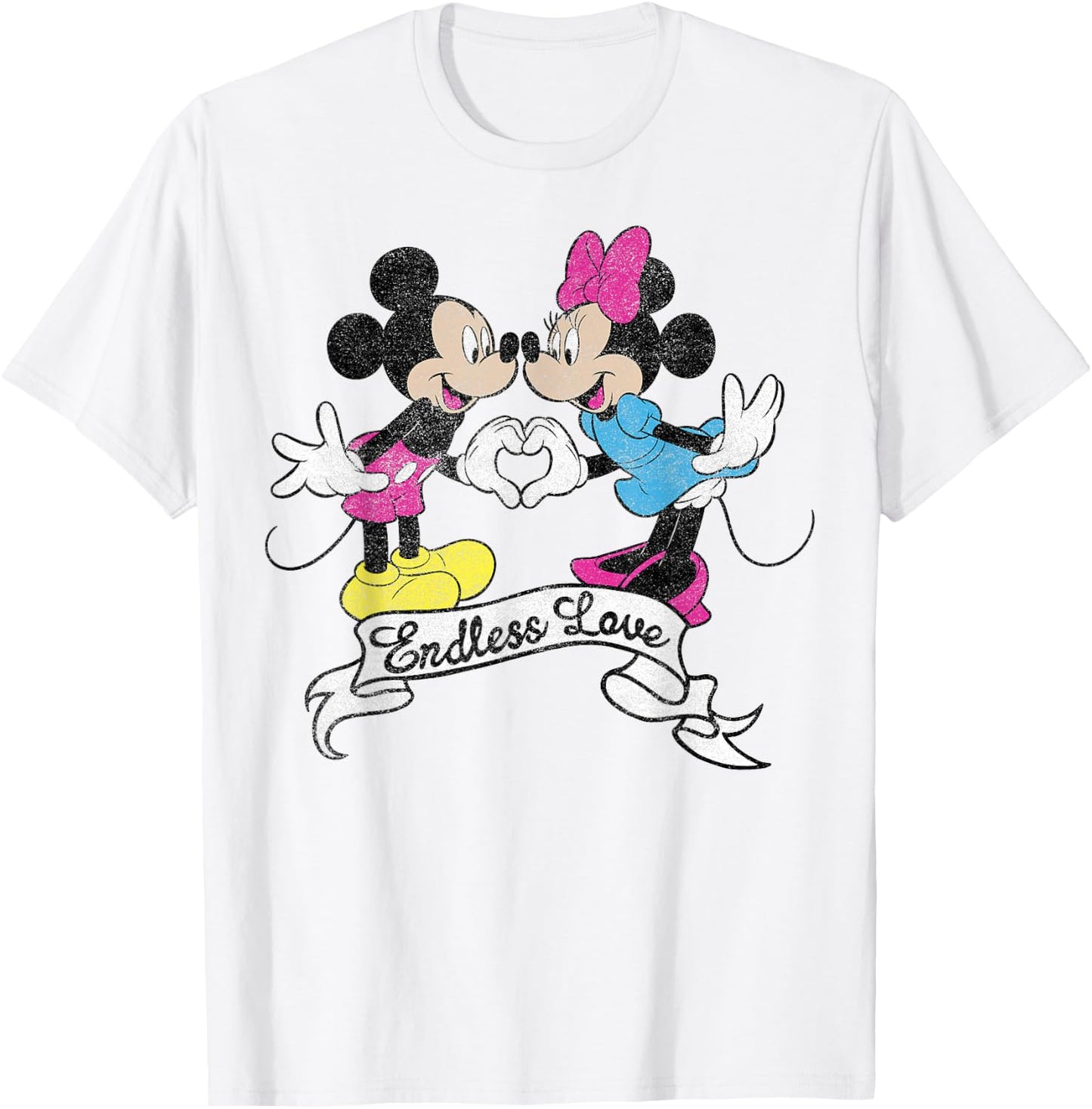 Disney Valentine's Day Mickey & Minnie Endless Love T-Shirt - T-Shirt | White