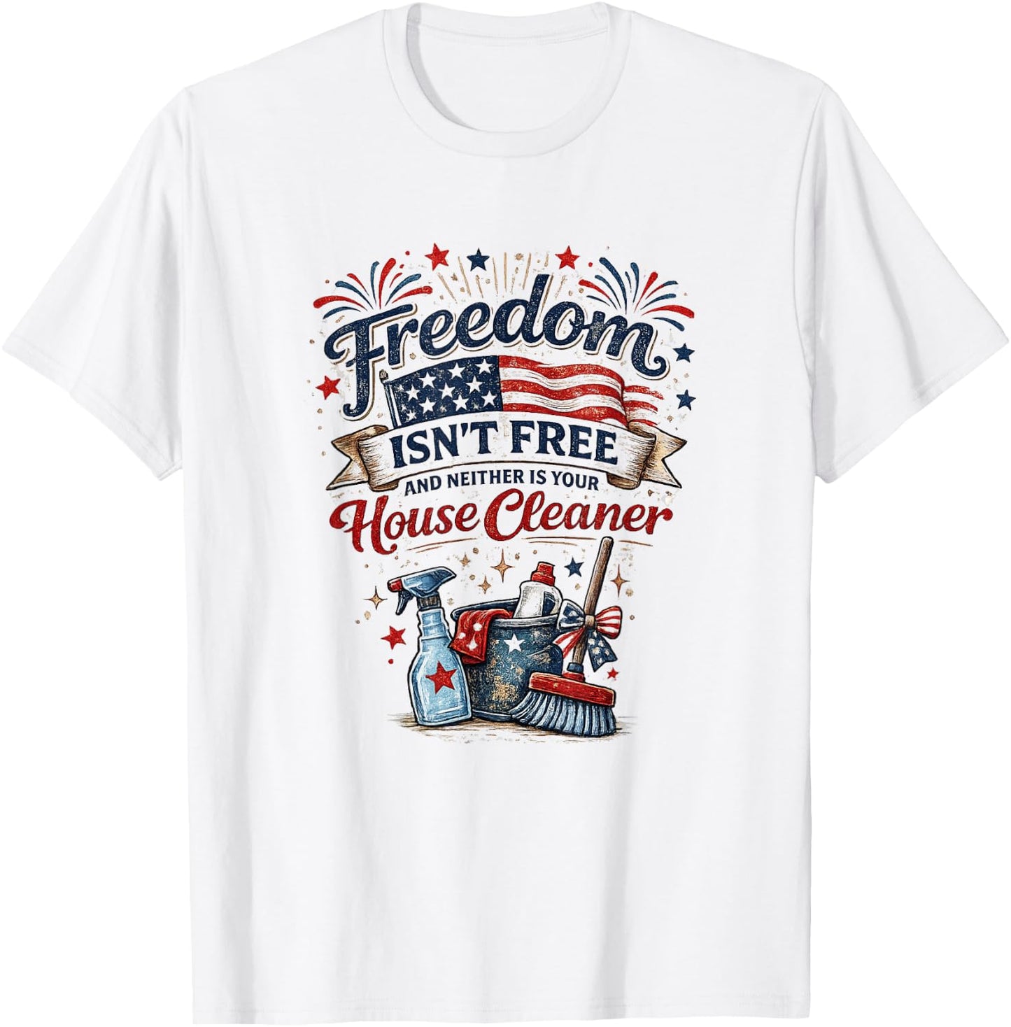 4th of July T-Shirt - T-Shirt | White