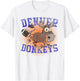 Denver Donkeys Football T-Shirt - T-Shirt | White