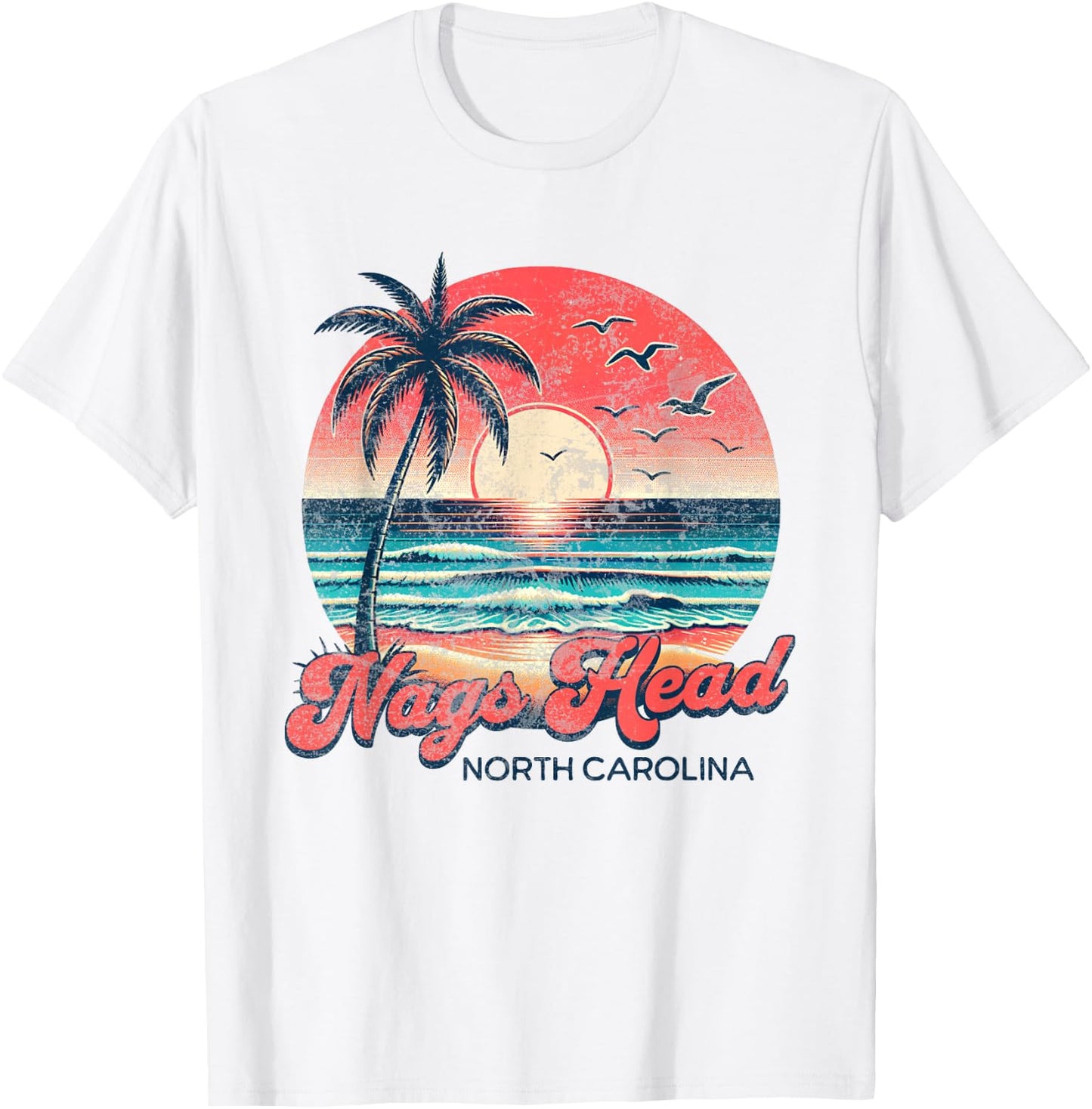 Nags Head T-Shirt - T-Shirt | White