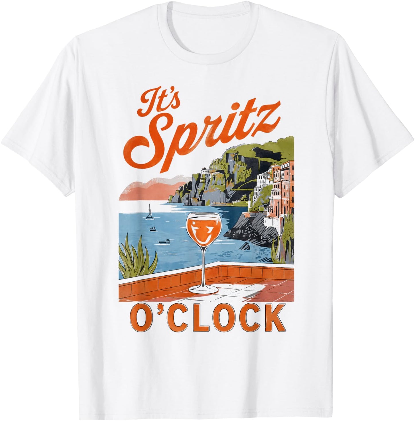 It's Spritz O'Clock T-Shirt - T-Shirt | White