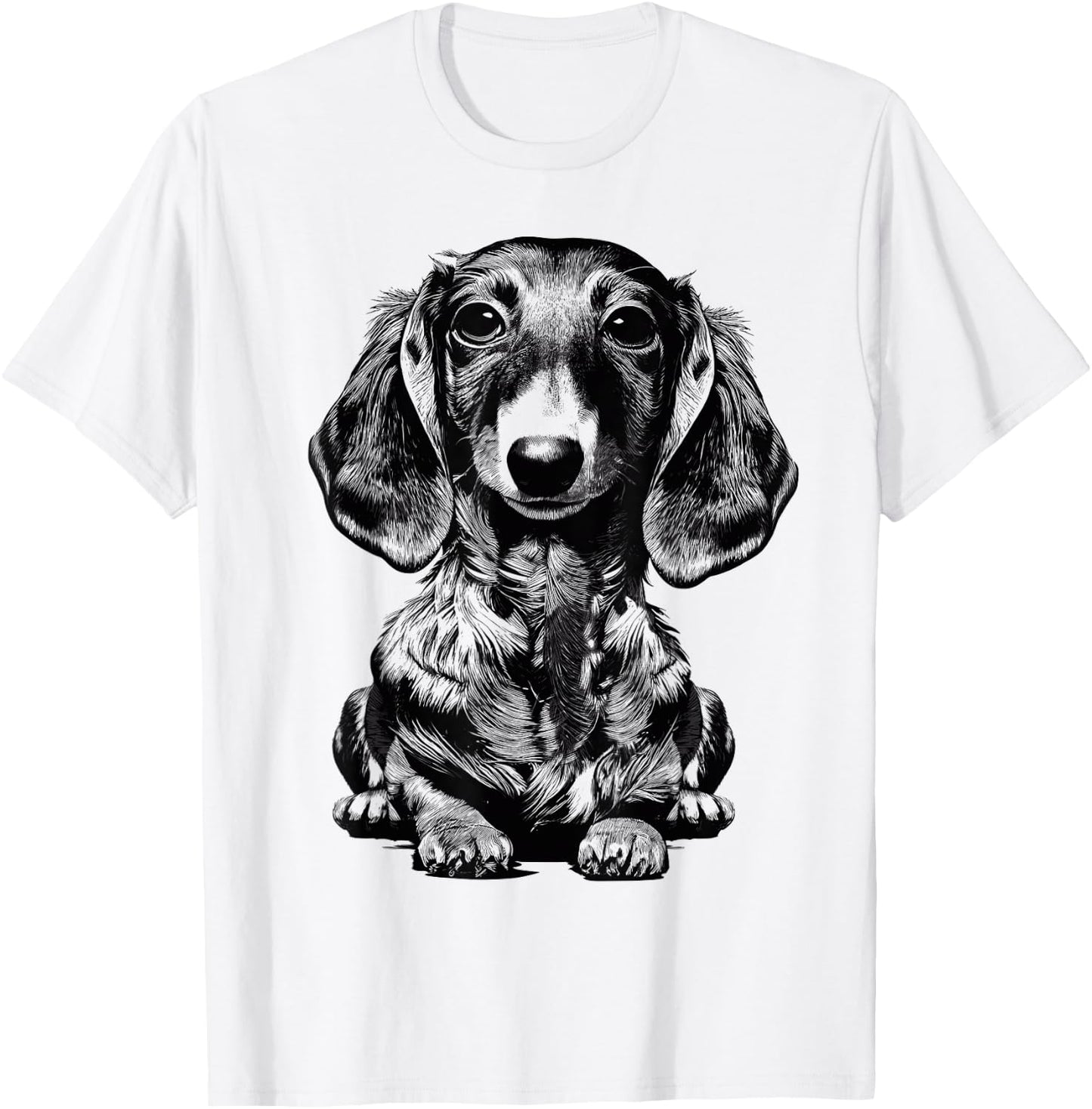 Dachshund, Wiener Dog Puppy, Doxie Mom Small T-Shirt - T-Shirt | White