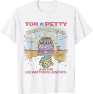 Tom Petty The Great Wide Open , White T-Shirt - T-Shirt | White