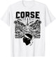 Beautiful Gift souvenir design Corsican flag symbol , white, S T-Shirt - T-Shirt | White