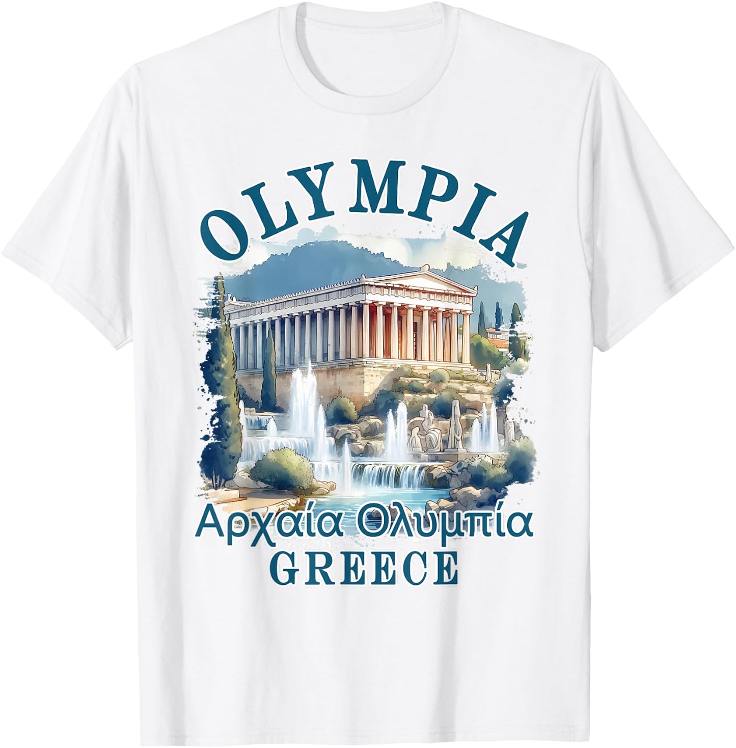 Olympia Greece Traveling Olympia Trip Meet Me In Olympia T-Shirt - T-Shirt | White