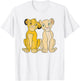 The Lion King Simba And Nala BILKNG00068 T-Shirt - T-Shirt | White