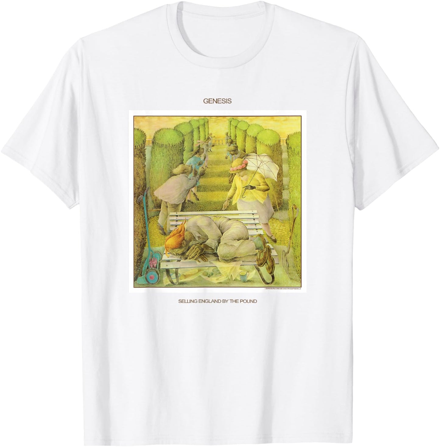 Genesis Selling England By The Pound T-Shirt - T-Shirt | White