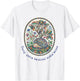 Ukraine Hedgehog Floral Vintage Ukrainian Vyshyvanka T-Shirt - T-Shirt | White