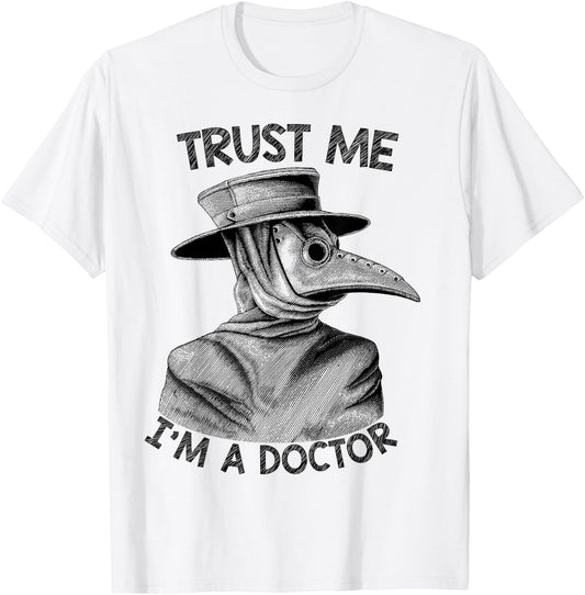 Trust Me, Ich Bin Doctor, Steampunk T-Shirt - T-Shirt | White