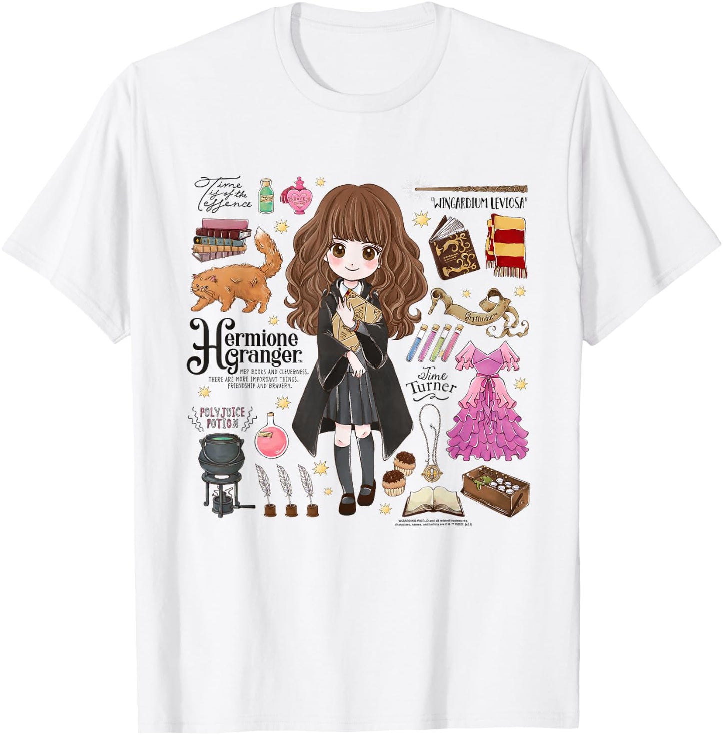 Harry Potter Everything That is Hermione Granger T-Shirt - T-Shirt | White