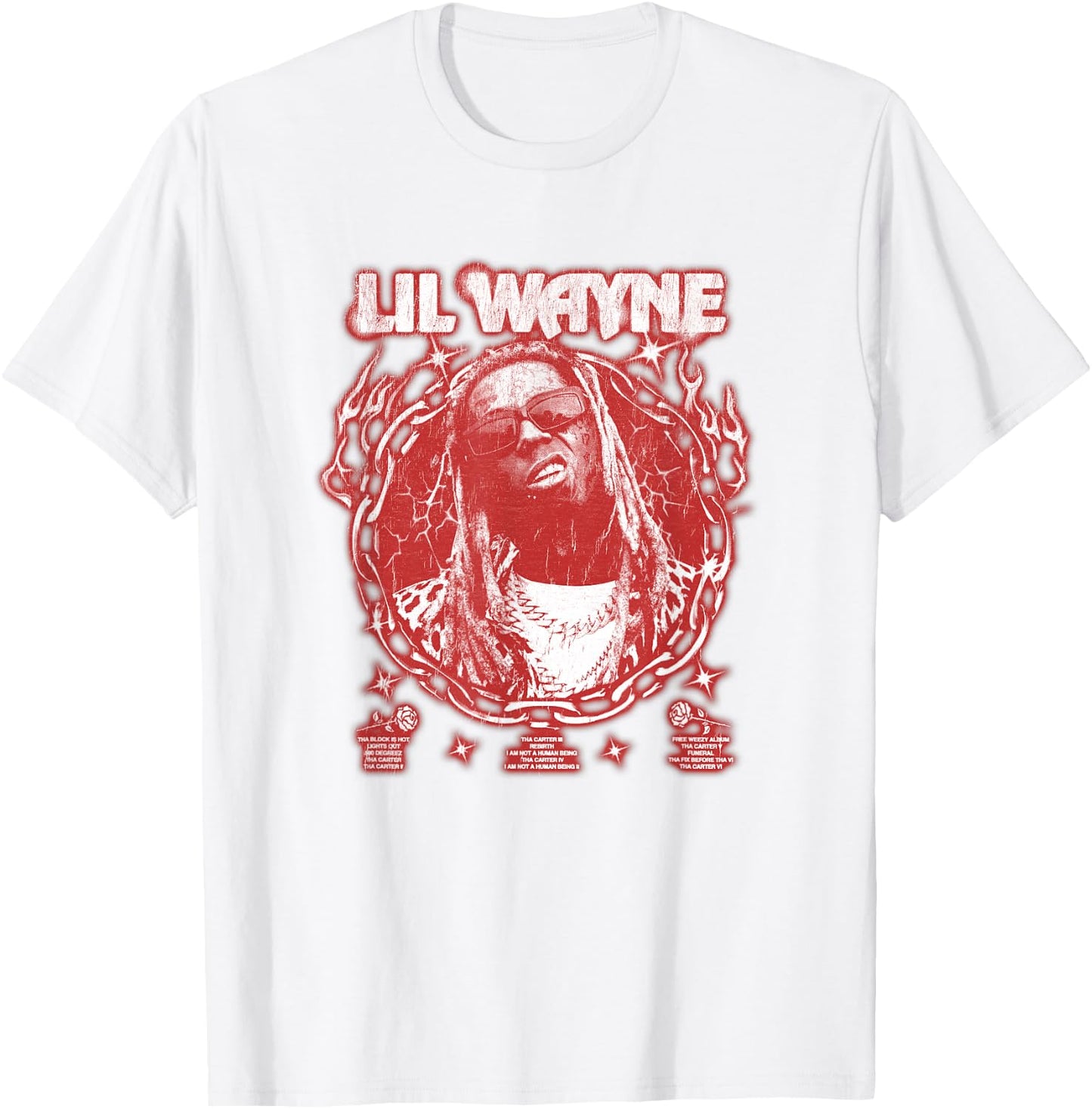 Lil Wayne Bling Official T-Shirt - T-Shirt | White