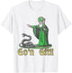 Distressed Go'n Git Funny St Patricks Day Snake T-Shirt - T-Shirt | White