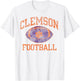Clemson Tigers Football Intensity White Officially Licensed T-Shirt - T-Shirt | White