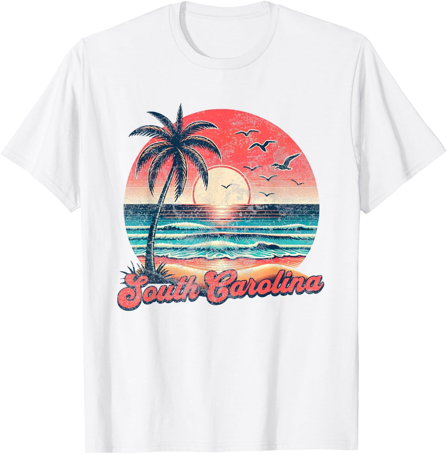 South Carolina T-Shirt - T-Shirt | White