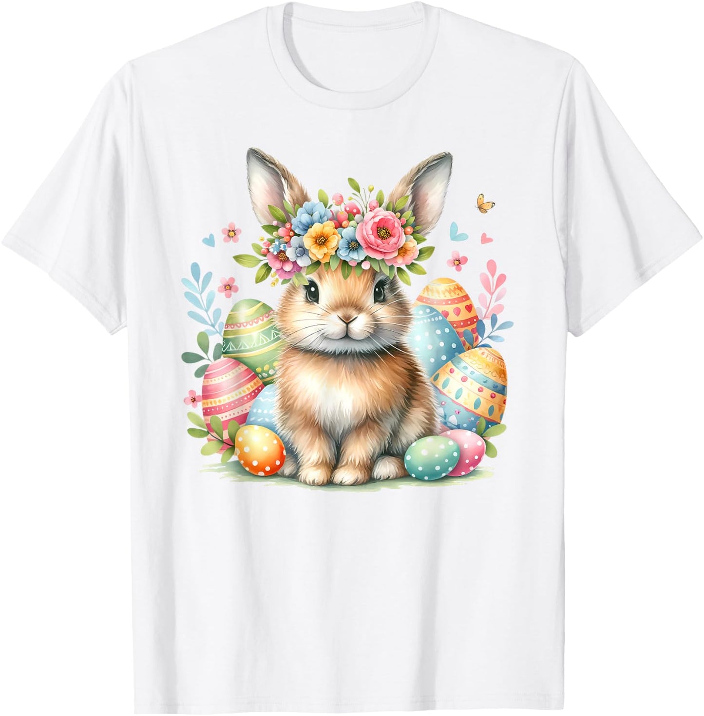 Osterhase Ostern Hase Ostereier Oster Outfit Osterhasen süß T-Shirt - T-Shirt | White