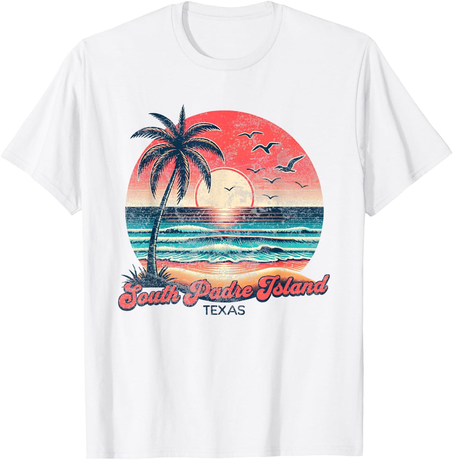 South Padre Island T-Shirt - T-Shirt | White