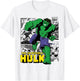 Marvel Hulk The Incredible Hulk , gray T-Shirt - T-Shirt | White